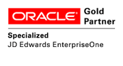 ORACLE JDE SPECIALIZED GOLD PARTNER ORACLE JDE SPECIALIZED GOLD PARTNER