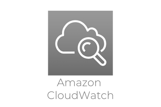 AWS CloudWatch logo gris