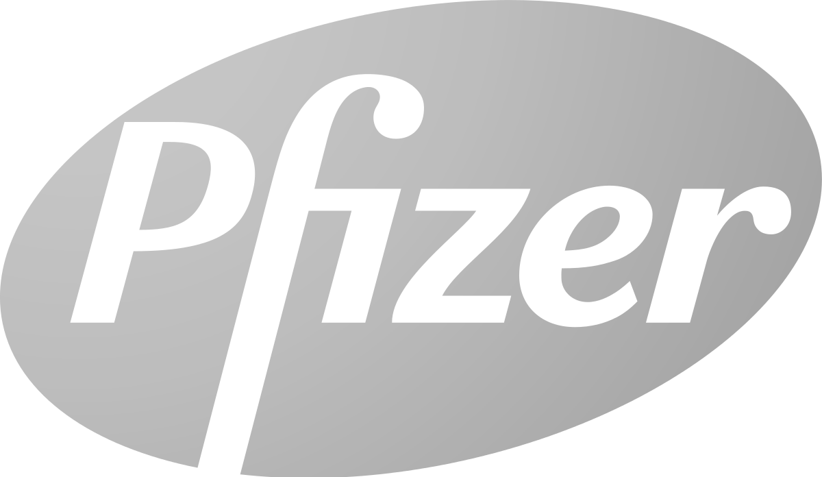 Logo gris pfizer