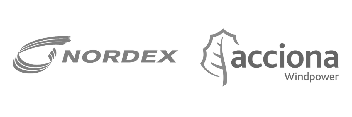 Logos Gris Nordex Acciona