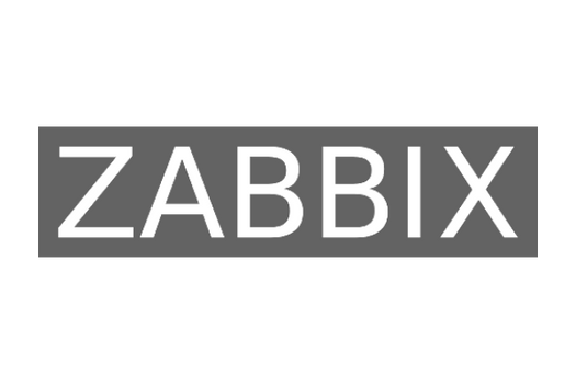 ZABBIX logo gris